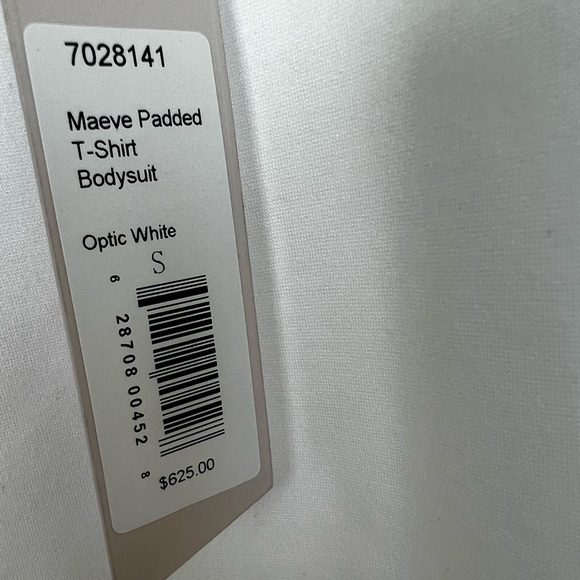 THE MAEVE BODYSUIT - optic white SIZE M NEW - Picture 7 of 7
